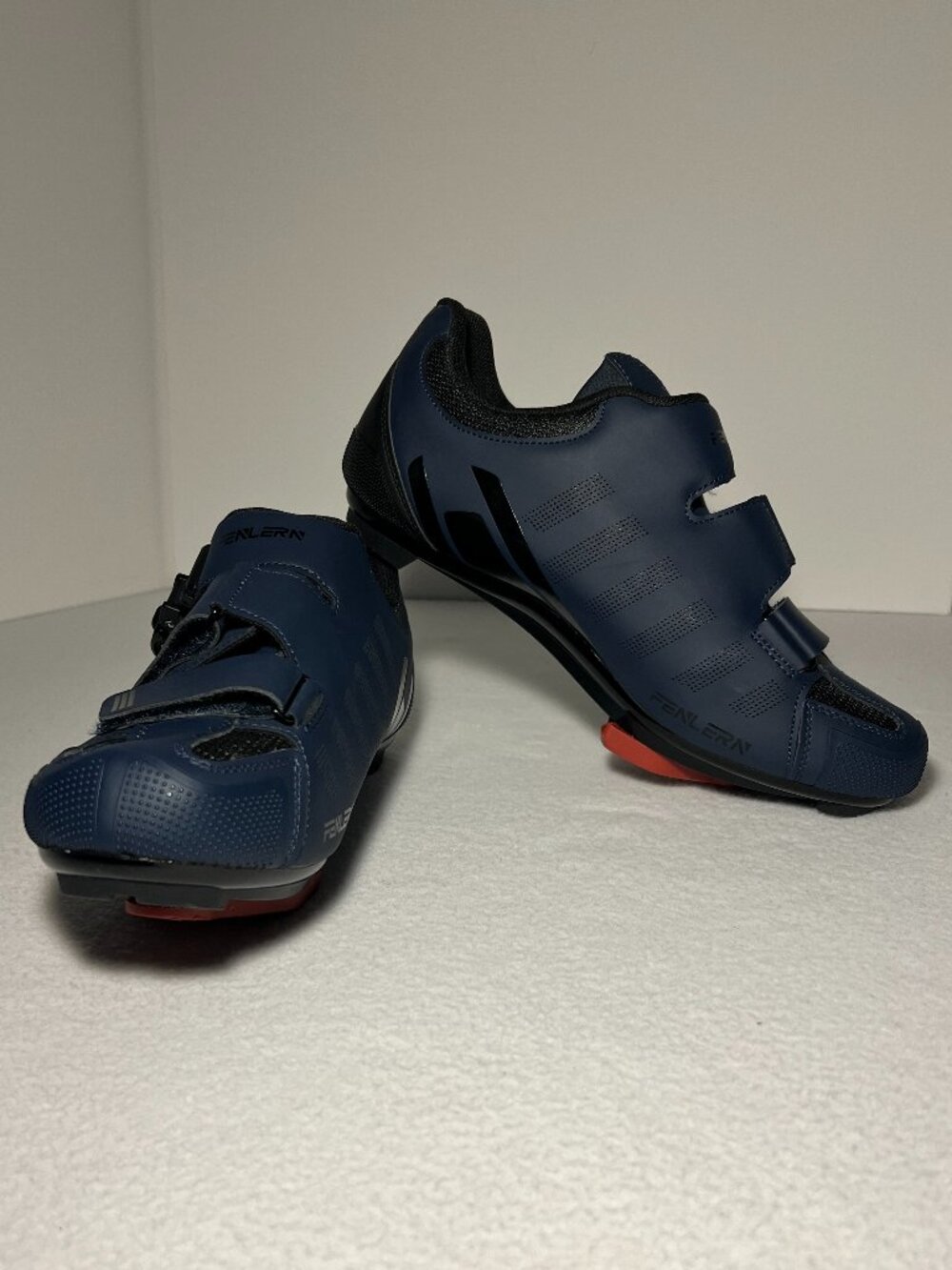 Fenlern Men’s 43/9.5 Navy Blue Road Cycling Shoes